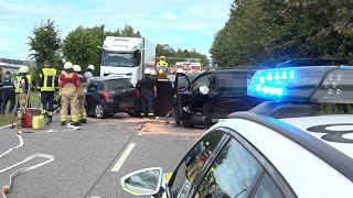 Tödlicher Unfall auf B256 bei Mendig [upl. by Asile]