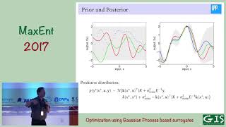 MaxEnt 2017  Udo von Toussaint  Optimization employing GPbased surrogates [upl. by Ettenirt]