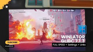 NIER AUTOMATA  WINLATOR GLIBC 713 FULL SPEED  SETTINGS  LINKS [upl. by Hadeehuat]