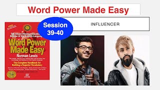 Session 3940 Summary of Word Power Made Easy Norman Lewis  SSC CGL CHSL MTS CPO  CDS NDA IBPS [upl. by Buchbinder]