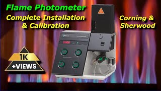 Corning Flame Photometer Installation  Sherwood Flame Photometer Installation  Flame Installation [upl. by Asenad]