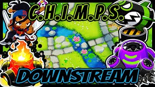 Bloons downstream run into poplusty CHIMPS [upl. by Aneleiram]