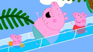 The LONGEST Water Slide EVER 💦  Peppa Pig Official Full Episodes [upl. by Tesil794]