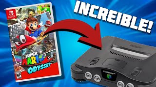 SUPER MARIO ODYSSEY PARA NINTENDO 64 Una hackrom INCREIBLE [upl. by Aekin]