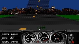 Race Drivin PCDOS 1991 Domark Tengen Atari [upl. by Reynolds]