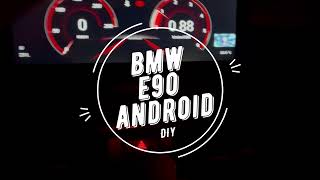 BMW E90 Android Carplay Multimedia navigation system installation video manuel [upl. by Leinadnhoj]