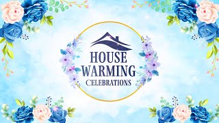 House Warming Ceremony Invitation Video [upl. by Nnylrahc543]