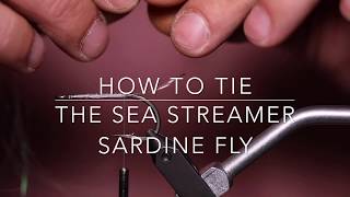 How To Tie The Sea Streamer Sardine Fly [upl. by Rab685]