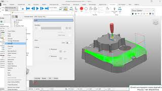 PowerMill 2019 Tutorial  Mill 3D Flowline amp 3D Offset Finish [upl. by Ellevehc]