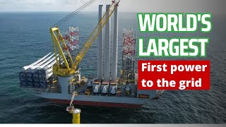 World largest offshore wind farm is finally sending power to the UK grid [upl. by Halle]