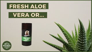 Dr Squatchs Cool Fresh Aloe Natural Deodorant Review [upl. by Aliuqet]