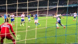 NapoliSampdoria 42 32a giornata di Serie A TIM 20142015 Sintesi 4 min [upl. by Ettedo]