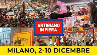 ARTIGIANO IN FIERA 2023 A MILANO PRODOTTI DA OGNI ANGOLO DEL PIANETA [upl. by Nadiya]