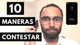 10 Maneras de Contestar el Teléfono en Español [upl. by Ettigirb]