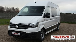 2020 Volkswagen Crafter L3H3 6osobowy  tmkotomotopl [upl. by Vitale]