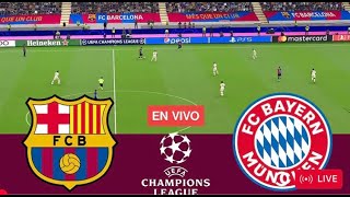 LIVE  FC Barcelona vs Bayern Munich  UEFA Champions League 2024  eFOOTBALL Live Match [upl. by Johnson918]