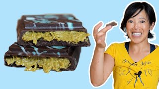 I Made The Dubai Chocolate Bar  FAILS Included [upl. by Masha]