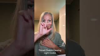 Throat Chakra Clearing codes of Light [upl. by Michaele446]