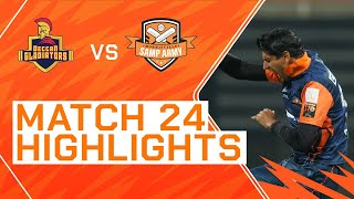 2023 Abu Dhabi T10 Match 24 Highlights Deccan Gladiators vs Morrisville Samp Army  Season 7 [upl. by Cirded]