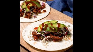 Corned Beef Tacos with Cabbage Pico de Gallo Recipe  Grobbels Gourmet [upl. by Airehtfele]