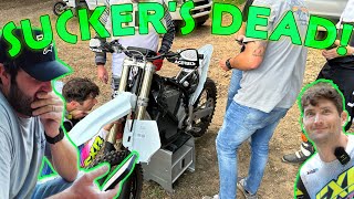 STARK VARG ALREADY BROKE Electric Motocross Dirt Bike [upl. by Winona]