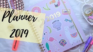 MEU PLANNER 2019 DA RENNER GAROTA BATOM [upl. by Jeannette643]