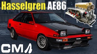 Hasselgren Street Spec AE86 [upl. by Mcnully822]