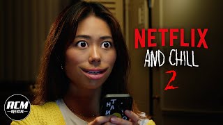 Netflix and Chill 2  Short Horror Film [upl. by Enialehs]