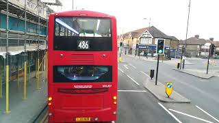 Full Route Visual  Bus Route 89  Lewisham  Slade Green [upl. by Raleigh]