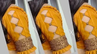 Beautiful sleeve design Simple and easy method of stitchingबर्फी वाला बाजू डिजाइनsleeve Designs [upl. by Dewees]