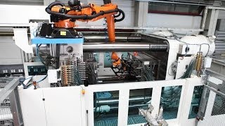 KUKA Robots for Plastics Industry Oct 2013 [upl. by Allix]