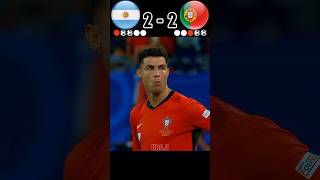 Argentina vs Portugal World Cup Final Penalty Shootout [upl. by Anirehtac763]