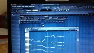 Basto  Again and Again FL Studio [upl. by Eedebez347]