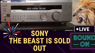 SOLD OUT Sony STRDE845 AV receiver with Dolby Digital and DTS [upl. by Nelyag]