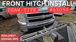 2009 Chevy 3500 DrawTite Front Hitch Part 65050 [upl. by Farro]