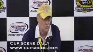 NASCAR At Richmond Rainout announcement [upl. by Toiboid]