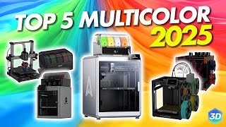 🌈 2025 TOP 5 Melhores Impressoras 3D COLORIDAS para você ter [upl. by Mauralia]