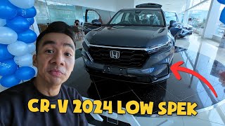 TINGGAL YANG LOW SPEK HONDA CRV 2024 JER YANG HIGH SPEK DAH SAPU LICIN [upl. by Beesley462]