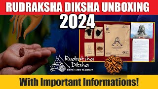 🔴2024 Rudraksha Diksha Unboxing  Important Information amp Guidelines  Free Isha Rudraksh Sadhguru [upl. by Eico]