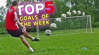 TOP 5 GOALS OF THE WEEK 98  2014 [upl. by Ellerred859]