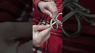 Puzzle Solutions Mind Bending Games Level 3 Metal Rings Puzzle Metal Brain Teaser Disentanglement [upl. by Devlen]