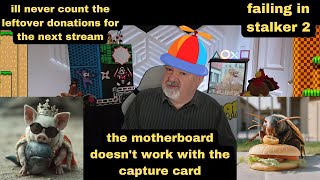 DsPthe motherboard doesnt work with the capture cardill never count the leftover donations [upl. by Deeann]