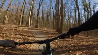 Mountain Biking Jacobsburg State Park PA [upl. by Acirtal]