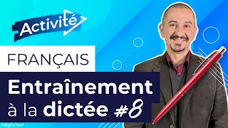 Français  entraînement à la dictée du brevet 8 [upl. by Haimehen]