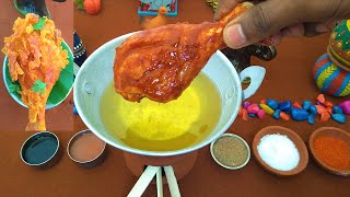 KFC Chicken  Miniature Cooking  Perfect KFC Chicken  KFC Fried Chicken Recipe  Mini Food [upl. by Obara]