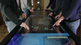 Ideum Pano 100quot Multitouch Table [upl. by Trebloc]