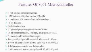 Embedded Systems  8051 Microcontroller [upl. by Valentine]