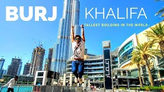 Burj Khalifa Dubai Full Tour and View from the Top 124th Floor [upl. by Adnamor]