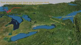 Post glacial history of the eastern Great Lakes region [upl. by Kendell715]