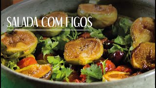 Salada com Figo Grelhado Receita Elegante e Deliciosa [upl. by Eelydnarb216]